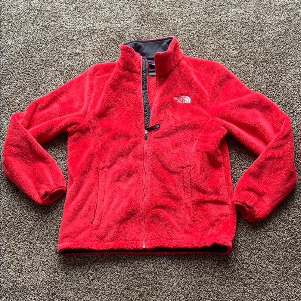 The North Face zip up sweatshirt